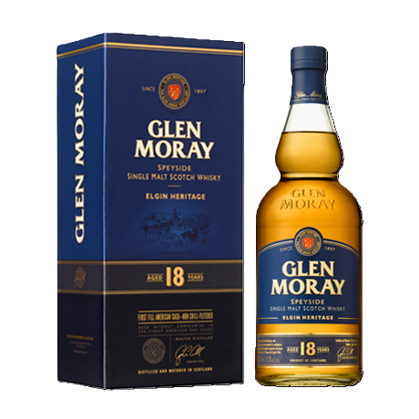 Glen Moray 18 Year Old bottle