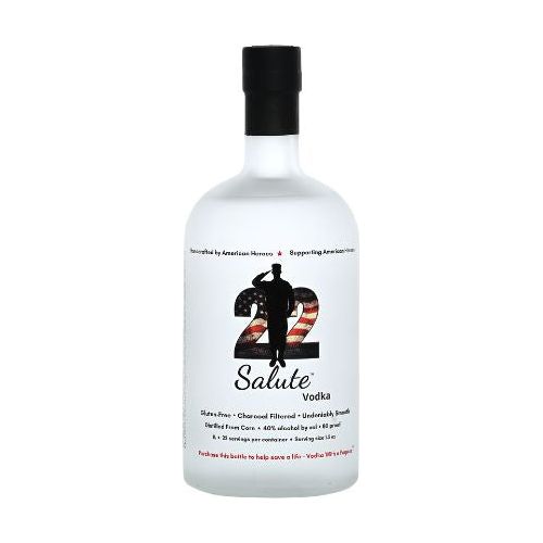 22 Salute™ Vodka - Vodka 'With A Purpose'™