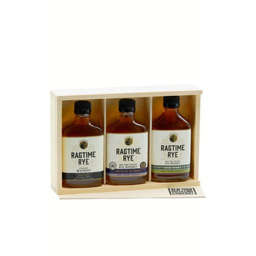 NYDC Rye Whiskey Flask Set