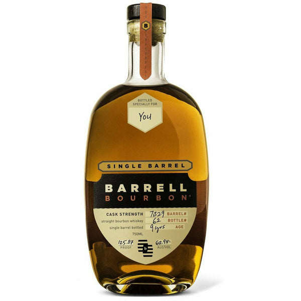 "Bottled for You" Barrell Bourbon Exclusive Single Barrel