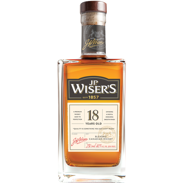 J.P. Wiser's 18 Year Old Canadian Whisky