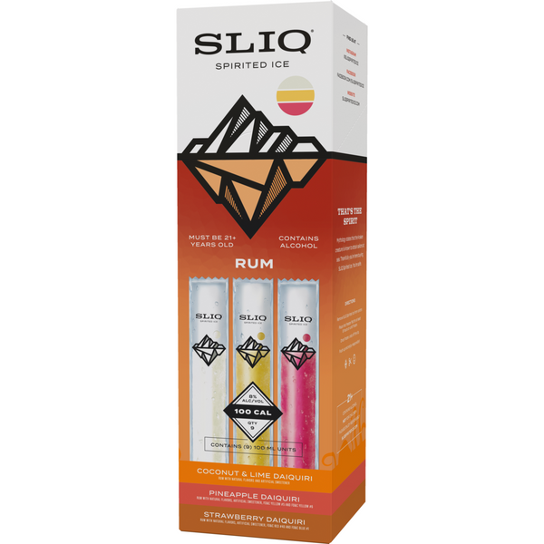 SLIQ Spirited Ice Rum Frozen Cocktails