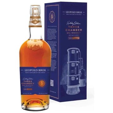 Leopold Bros. Three Chamber Rye, Holiday Edition