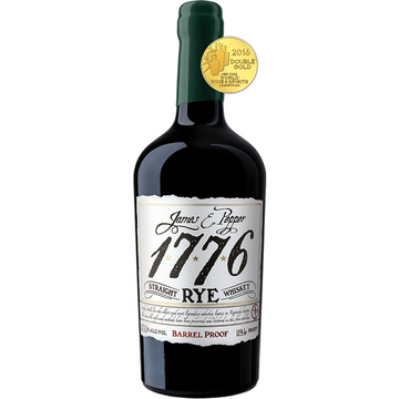 James E. Pepper "1776" Straight Rye Barrel Proof