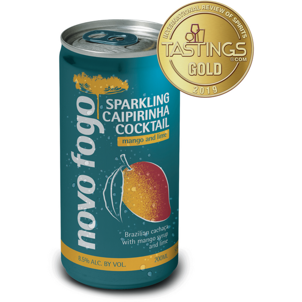 Novo Fogo Mango Sparkling Caipirinha 4-Pack