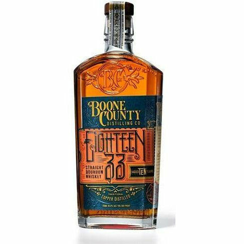 Eighteen 33 Straight Bourbon 10 Yearのボトル画像