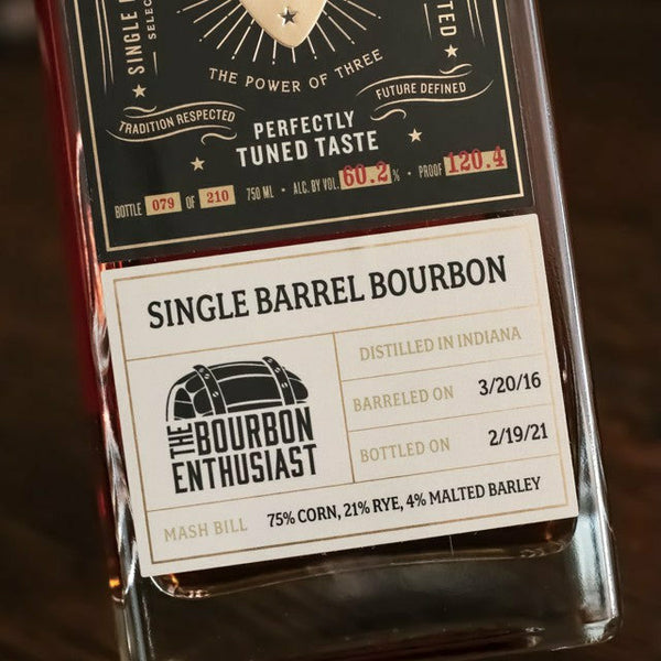 Three Chord Single Barrel Bourbon M&G Exclusive