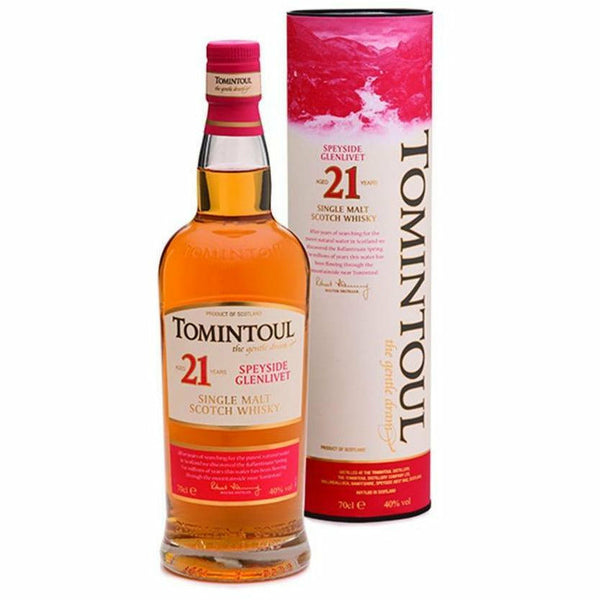 Tomintoul 21 Year Old Scotch Whisky