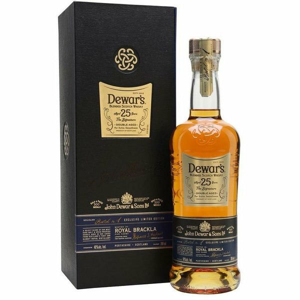 Dewars 25 Year Old Blended Scotch Whisky