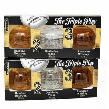 Cooperstown Distillery Mini Triple Play Box Set (Two pack)