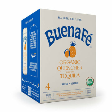 Buena Fé Organic Tequila Quencher Mango Pineapple