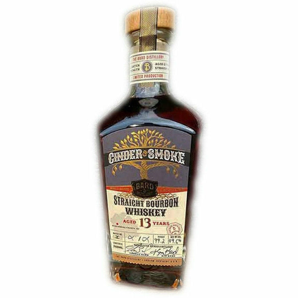 Cinder & Smoke 13 Year Straight Bourbon Whiskeyのボトル画像
