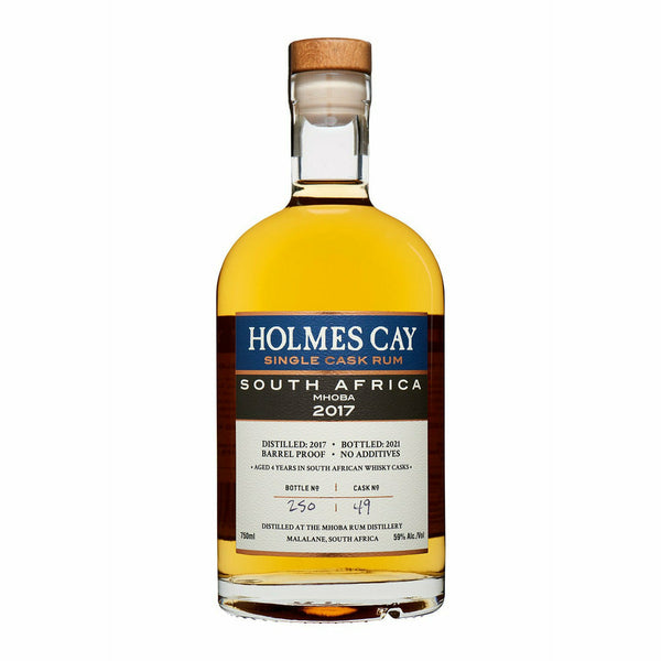 Holmes Cay Single Cask Rum - South Africa Mhoba 2017