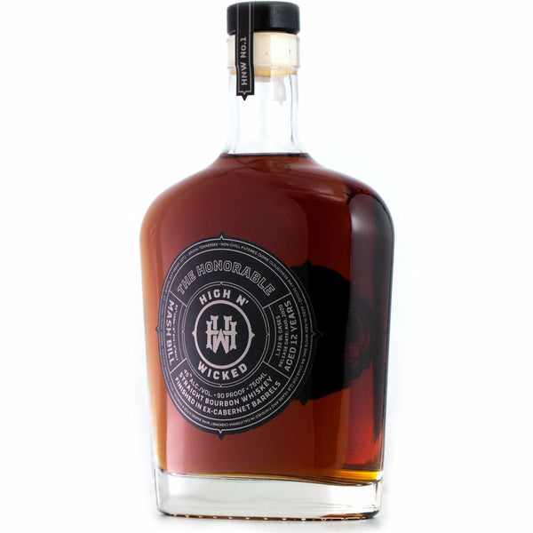 High n' Wicked "The Honorable" 12 Year Old Bourbon Whiskey