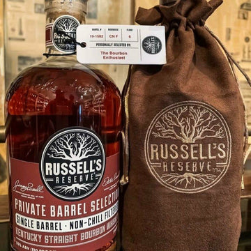 Bourbon Enthusiast x Russell's Reserve Single Barrel Bourbon 19-1582