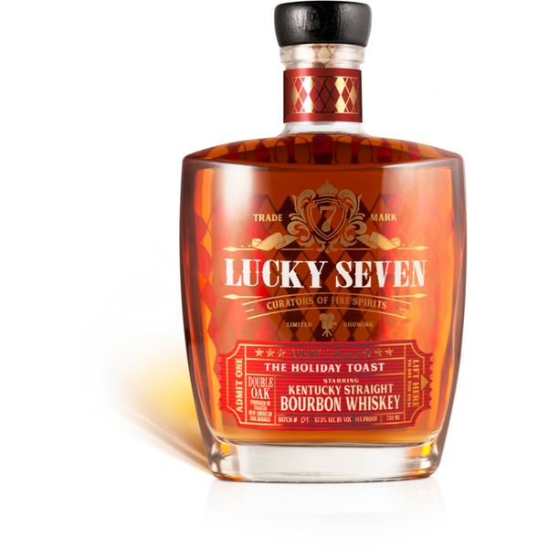 Lucky Seven "The Holiday Toast" Double Oak Kentucky Straight Bourbon Whiskey