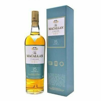 Macallan Fine Oak 15 Year Old Single Malt Scotch