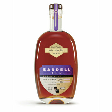Joe's Playlist Track #6 "Whoosier Tiki" Barrell Private Release Rum J657 Finished in an Indiana Rye Cask