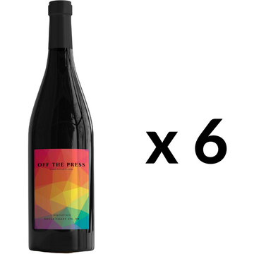 6 PACK - OFF THE PRESS 2018 ROGUE VALLEY AVA PINOT NOIR