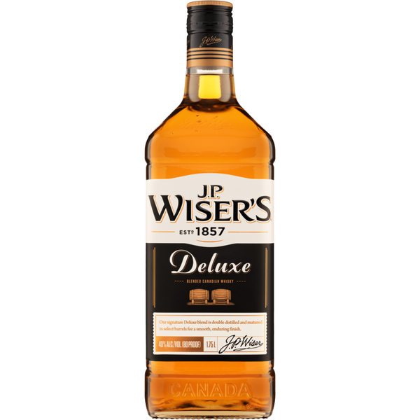 J.P. Wiser's Deluxe Canadian Whisky 1.75L