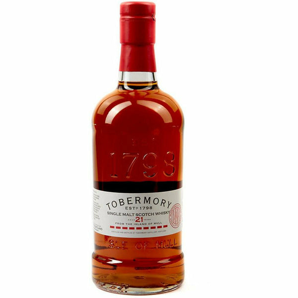 Tobermory 21 Year Old Cask Strength Single Malt Whisky