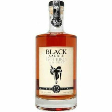 Black Saddle 12 Year Old Straight Bourbon Whiskey