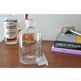 Hand Engraved Glass Decanter - Bourbon