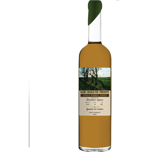 Rare Character Straight Rye Whiskey - Founder's Choice Edition (Brushwood)