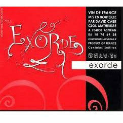 Clos Mathelisse VDP Exorde Rouge 2014