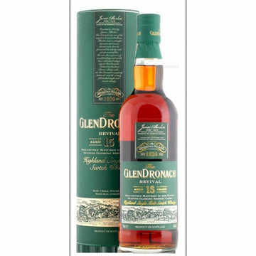 Glendronach Scotch Single Malt 15 Year Revival