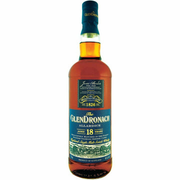 Glendronach Scotch Single Malt 18 Year Allardice