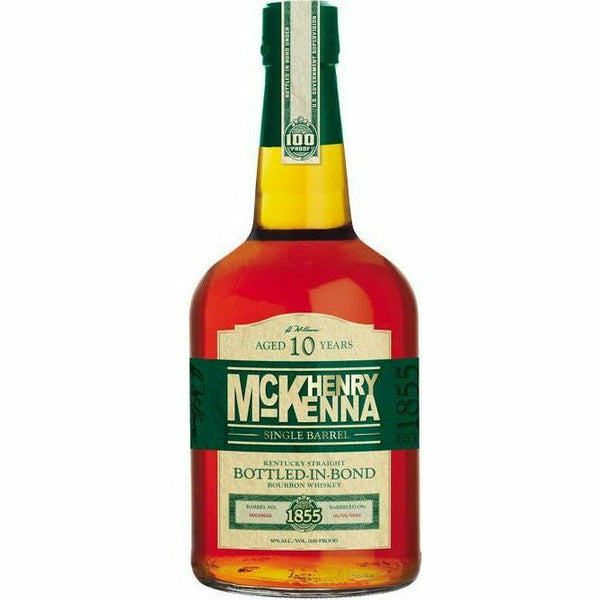 Henry Mckenna 10 Year Single Barrel Bourbon Whiskey