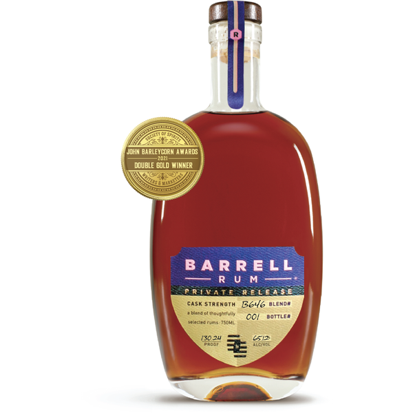 Barrell Private Release Rum B646 Finished in a Ruby Port Barrel