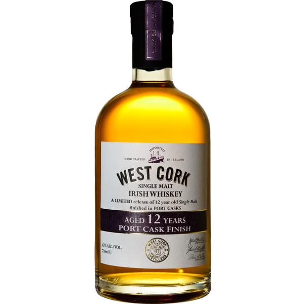 West Cork 12 Year Port Cask Finish Irish Whiskey